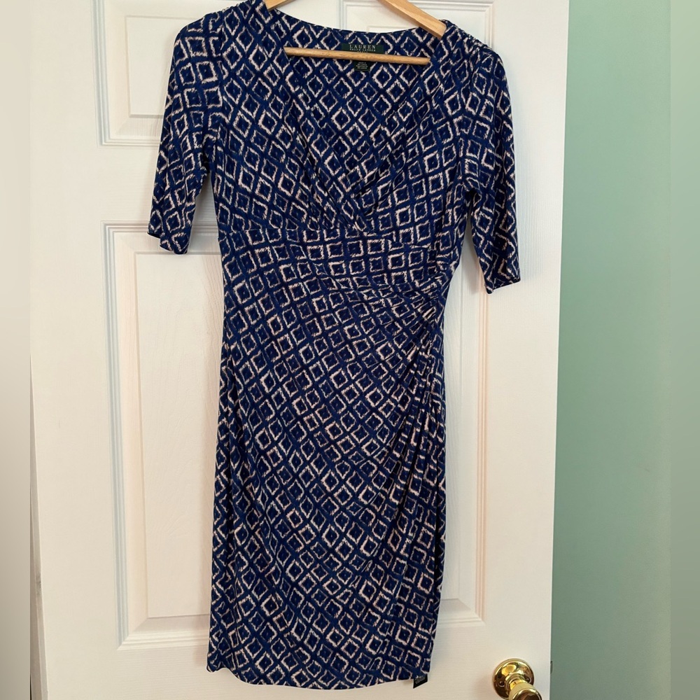 Lauren Ralph Lauren pattern dress size 4